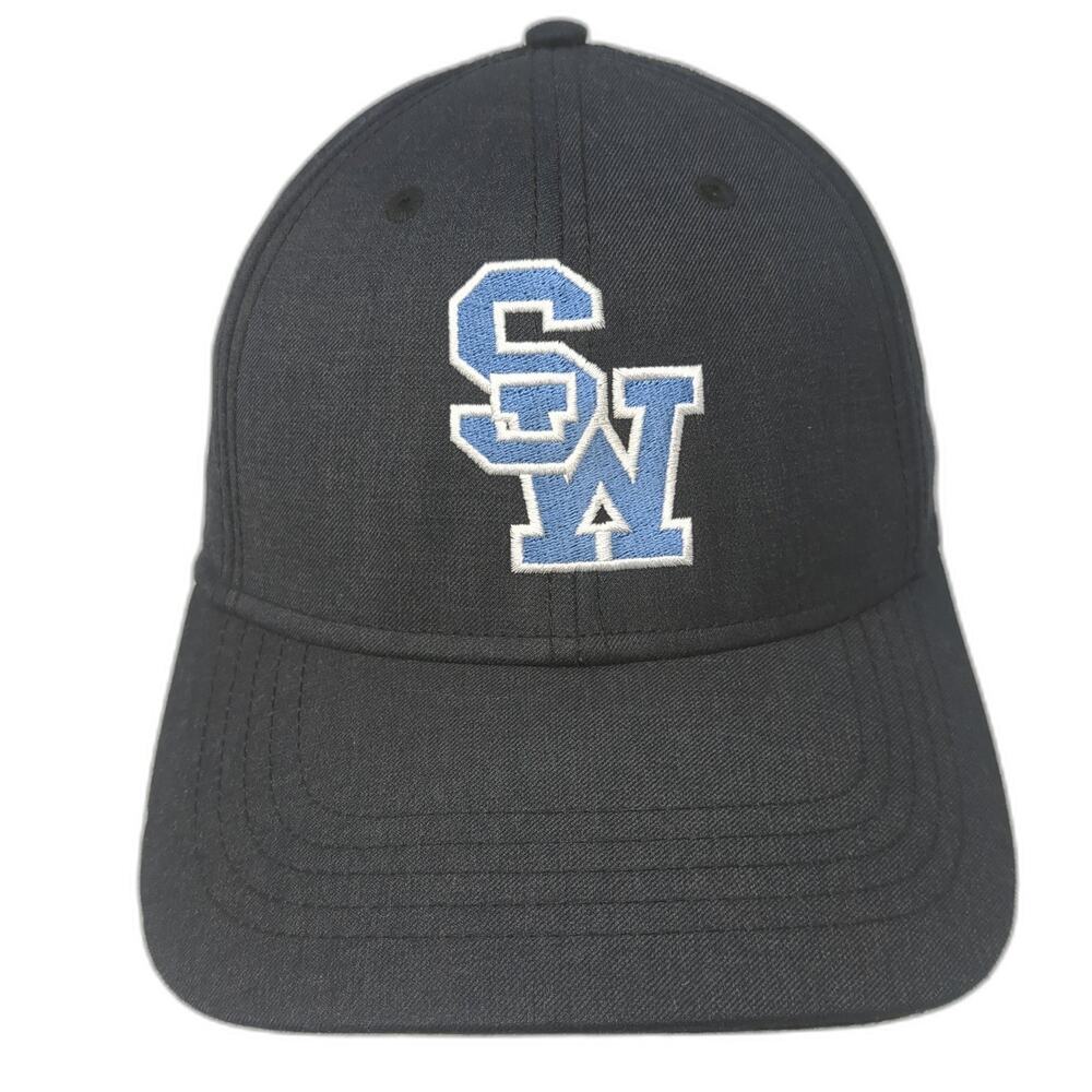 SW Strapback Hat Blue One Size Embroidered Logo Adjustable ACE USA